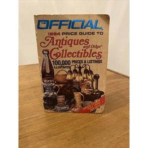 The Official Price Guide To Antiques & Collectibles 1984 Hires Gold Band